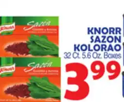 Bravo Supermarkets KNORR SAZON KOLORAO offer