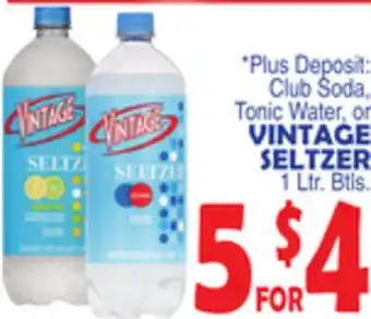 Bravo Supermarkets VINTAGE SELTZER offer