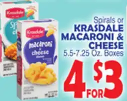 Bravo Supermarkets KRASDALE MACARONI & CHEESE offer