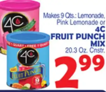 Bravo Supermarkets 4C FRUIT PUNCH MIX offer