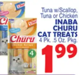 Bravo Supermarkets INABA CHURU CAT TREATS offer
