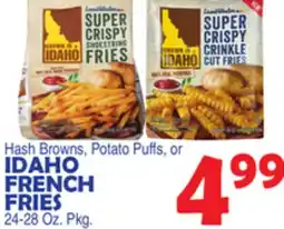 Bravo Supermarkets IDAHO FRENCH FRIES offer