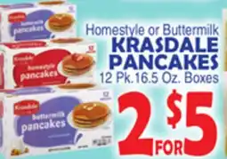 Bravo Supermarkets KRASDALE PANCAKES offer