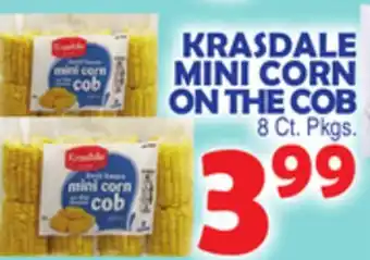 Bravo Supermarkets KRASDALE MINI CORN ON THE COB offer