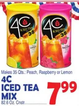 Bravo Supermarkets 4C ICED TEA MIX offer