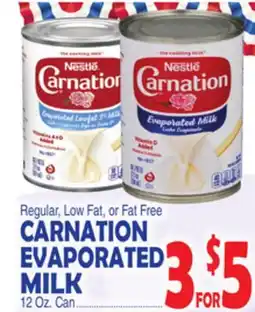 Bravo Supermarkets CARNATION EVAPORATED MILK offer