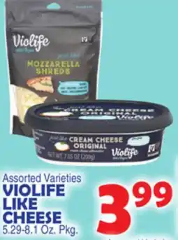 Bravo Supermarkets VIOLIFE LIKE CHEESE offer