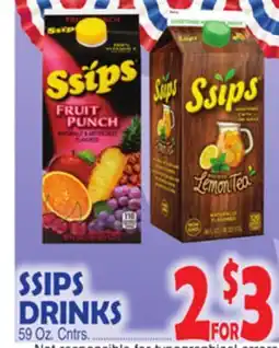 Bravo Supermarkets SSIPS DRINKS offer