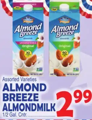 Bravo Supermarkets ALMOND BREEZE ALMONDMILK offer