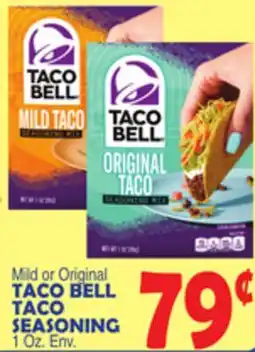 Bravo Supermarkets TACO BELL TACO SEASONING offer