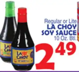 Bravo Supermarkets LA CHOY SOY SAUCE offer