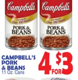 Bravo Supermarkets CAMPBELL'S PORK & BEANS offer
