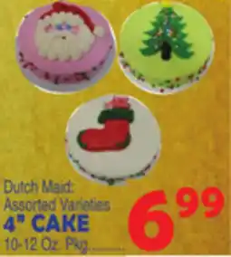 Bravo Supermarkets DUTCH MAID 4 CAKE offer