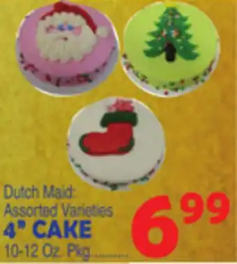 Bravo Supermarkets DUTCH MAID 4 CAKE offer