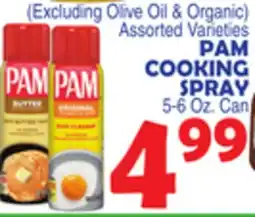 Bravo Supermarkets PAM COOKING SPRAY offer
