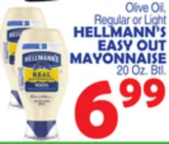 Bravo Supermarkets HELLMANN'S EASY OUT MAYONNAISE offer