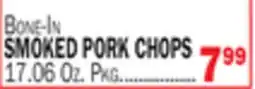 Bravo Supermarkets SMOKED PORK CHOPS offer