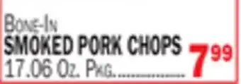 Bravo Supermarkets SMOKED PORK CHOPS offer