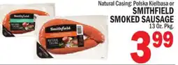 Bravo Supermarkets SMITHFIELD POLSKA KIELBASA OR SMOKED SAUSAGE offer