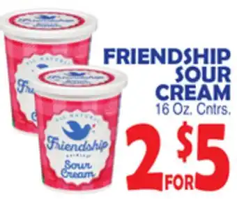 Bravo Supermarkets FRIENDSHIP SOUR CREAM offer