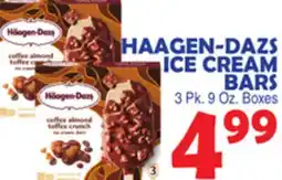 Bravo Supermarkets HAAGEN-DAZS ICE CREAM BARS offer
