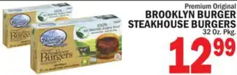 Bravo Supermarkets BROOKLYN BURGER STEAKHOUSE BURGERS offer