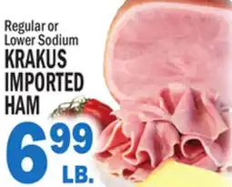 Bravo Supermarkets KRAKUS IMPORTED HAM offer