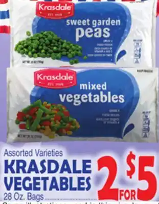 Bravo Supermarkets KRASDALE VEGETABLES offer
