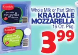 Bravo Supermarkets KRASDALE MOZZARELLA offer