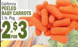 Bravo Supermarkets PEELED BABY CARROTS offer