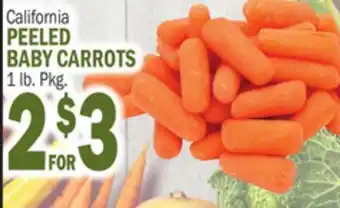 Bravo Supermarkets PEELED BABY CARROTS offer