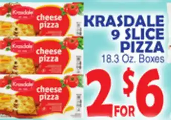 Bravo Supermarkets KRASDALE 9 SLICE PIZZA offer