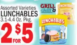 Bravo Supermarkets LUNCHABLES offer