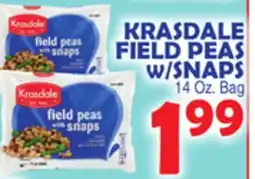 Bravo Supermarkets KRASDALE FIELD PEAS W/SNAPS offer
