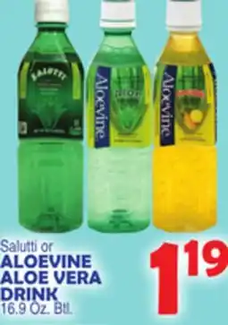 Bravo Supermarkets ALOEVINE ALOE VERA DRINK offer