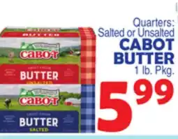 Bravo Supermarkets CABOT BUTTER offer