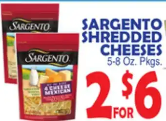 Bravo Supermarkets SARGENTO CHEESES offer