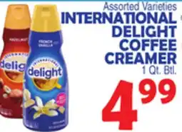 Bravo Supermarkets INTERNATIONAL DELIGHT COFFEE CREAMER offer