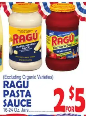 Bravo Supermarkets RAGU PASTA SAUCE offer