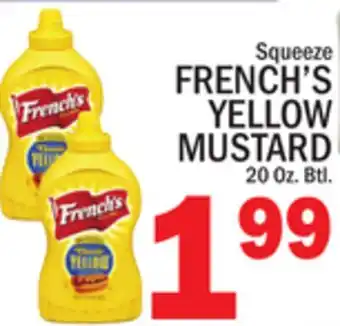 C Town FRENCH'S YELLOW MUSTARD offer