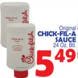 Bravo Supermarkets CHICK-FIL-A SAUCE offer