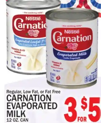 C Town CARNATION EVAPORATED MILK offer