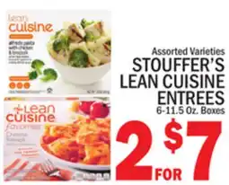 C Town STOUFFER'S LEAN CUISINE ENTREES offer