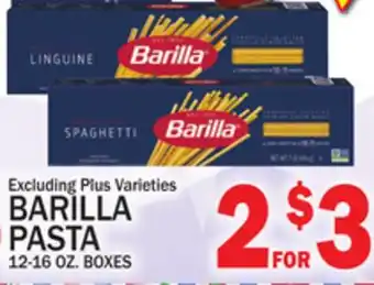 C Town BARILLA PASTA offer