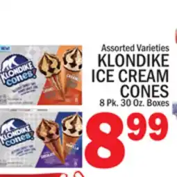 C Town KLONDIKE ICE CREAM CONES offer