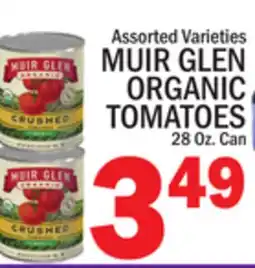 C Town MUIR GLEN ORGANIC TOMATOES offer