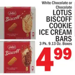 C Town BISCOFF COOKIE ICE CREAM BARS offer