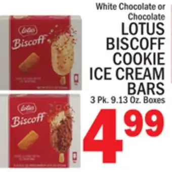 C Town BISCOFF COOKIE ICE CREAM BARS offer