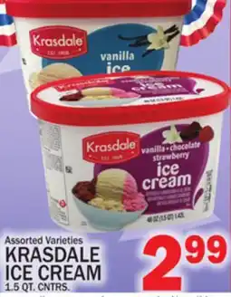 C Town KRASDALE ICE CREAM offer