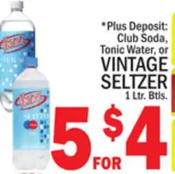 C Town VINTAGE SELTZER offer